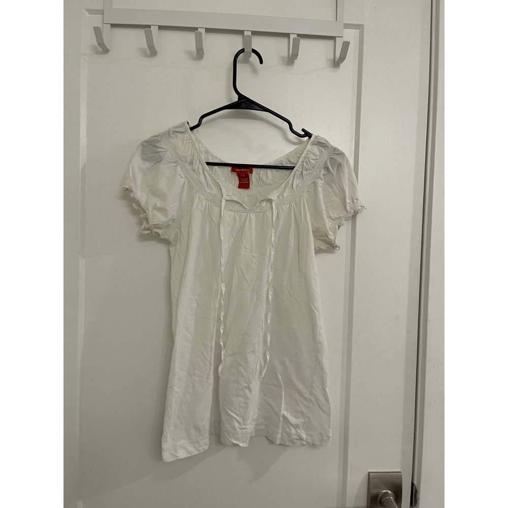 Sundance Cottagecore White Boho Blouse Chic Euro Cottonβ Milkmaid